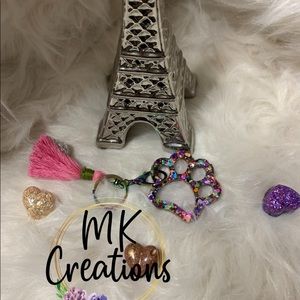 Handmade Resin Keychain